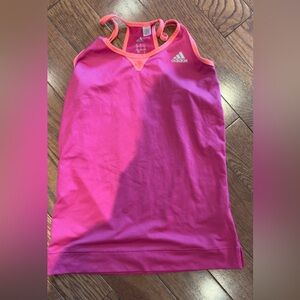 Adidas Bright Pink Sports Tank